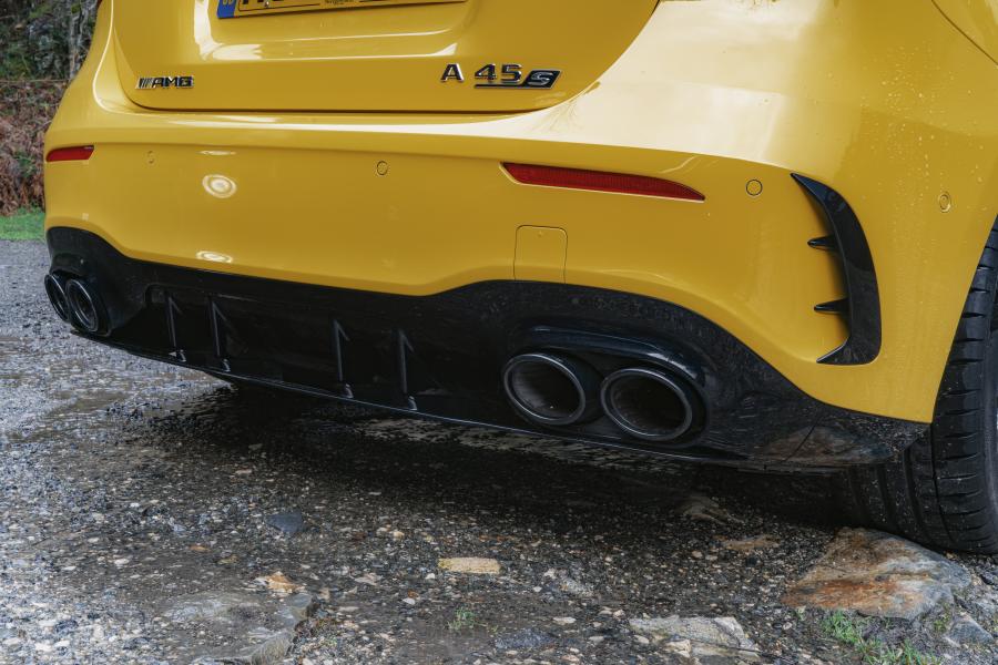 Детали экстерьера Mercedes-AMG A45 S 4Matic+ Aerodynamic Package (W177) 2019 года  (UK) (фото 66 из 68)